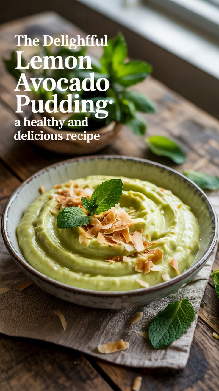 Indulge in the refreshing taste of lemon and avocado with this delightful pudding that’s as good for you as it is enjoyable. Packed with protein and minimal in carbs and calories, this recipe proves that healthy desserts can be both satisfying and delicious!