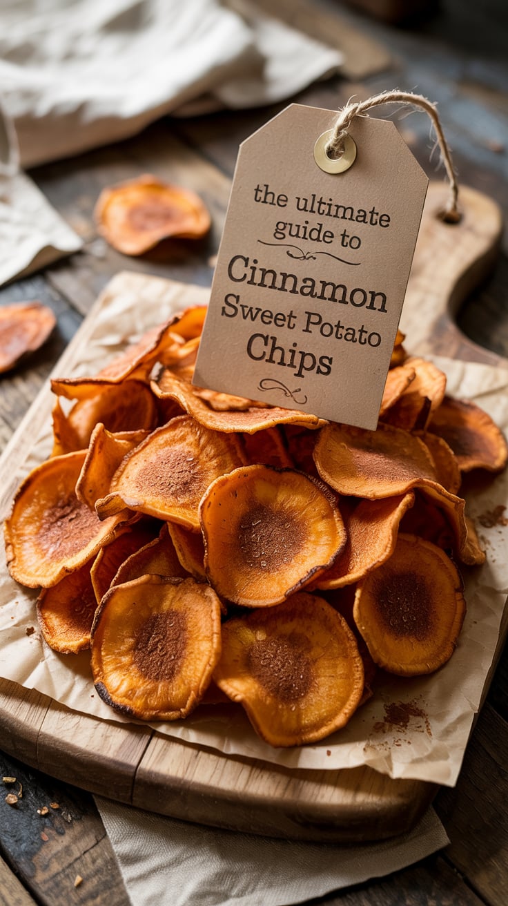 Discover a guilt-free treat that'll satisfy your cravings with these Cinnamon Sweet Potato Chips. Packed with nutrients, they're a delicious alternative to traditional snacks, offering a protein boost while keeping carbs and calories at bay for a perfect on-the-go option.