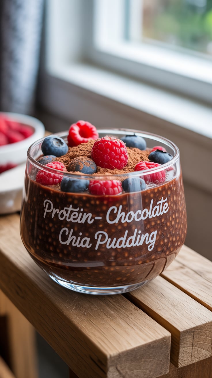 Discover the rich, creamy goodness of Protein-Rich Chocolate Chia Pudding, where indulgence meets healthy eating. This delightful recipe combines high protein with minimal carbs and calories, providing a satisfying way to enjoy a nutritious snack or dessert.