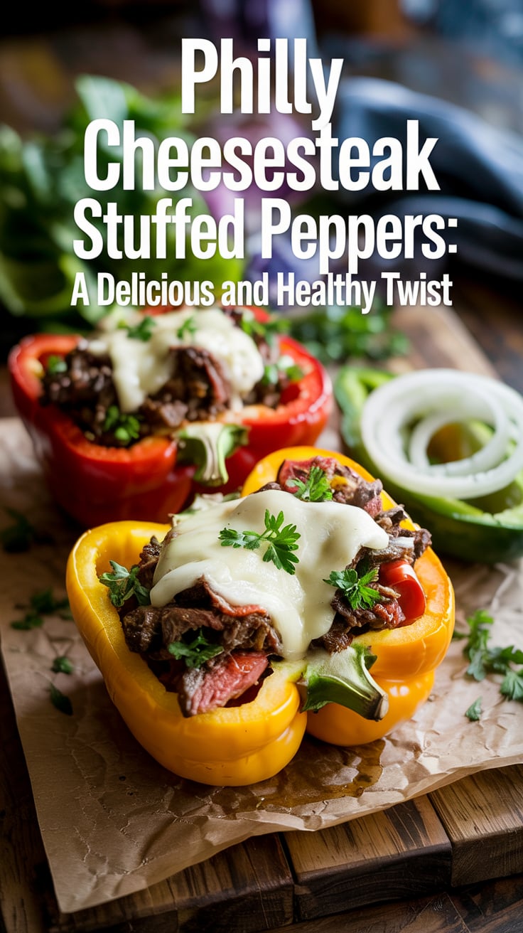 Elevate your dinner routine with Philly Cheesesteak Stuffed Peppers, where each bite offers a rich blend of flavors while remaining keto-friendly. Enjoy a hearty meal that's not only delicious but also supports your health and fitness aspirations with minimal calories.