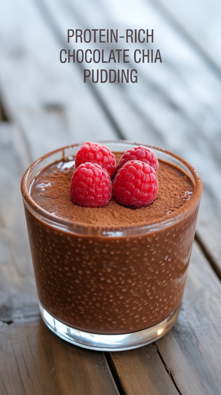 Indulge your sweet tooth with Protein-Rich Chocolate Chia Pudding, a delicious dessert that doesn’t compromise on nutrition. Packed with protein while keeping carbs and calories low, this treat is perfect for satisfying cravings without the guilt.