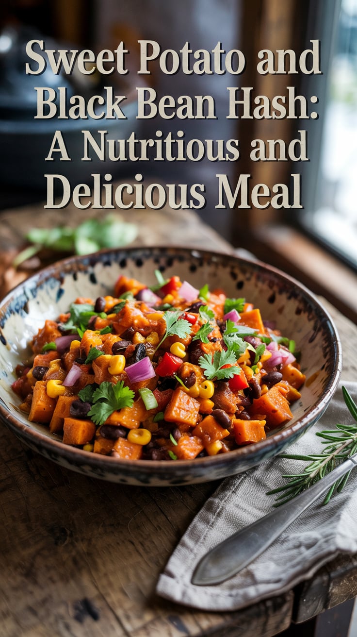 Discover the perfect blend of sweet and savory in a hash that features nutrient-rich sweet potatoes and protein-packed black beans. This recipe is not only flavorful but also a guilt-free option that leaves you feeling energized and full.