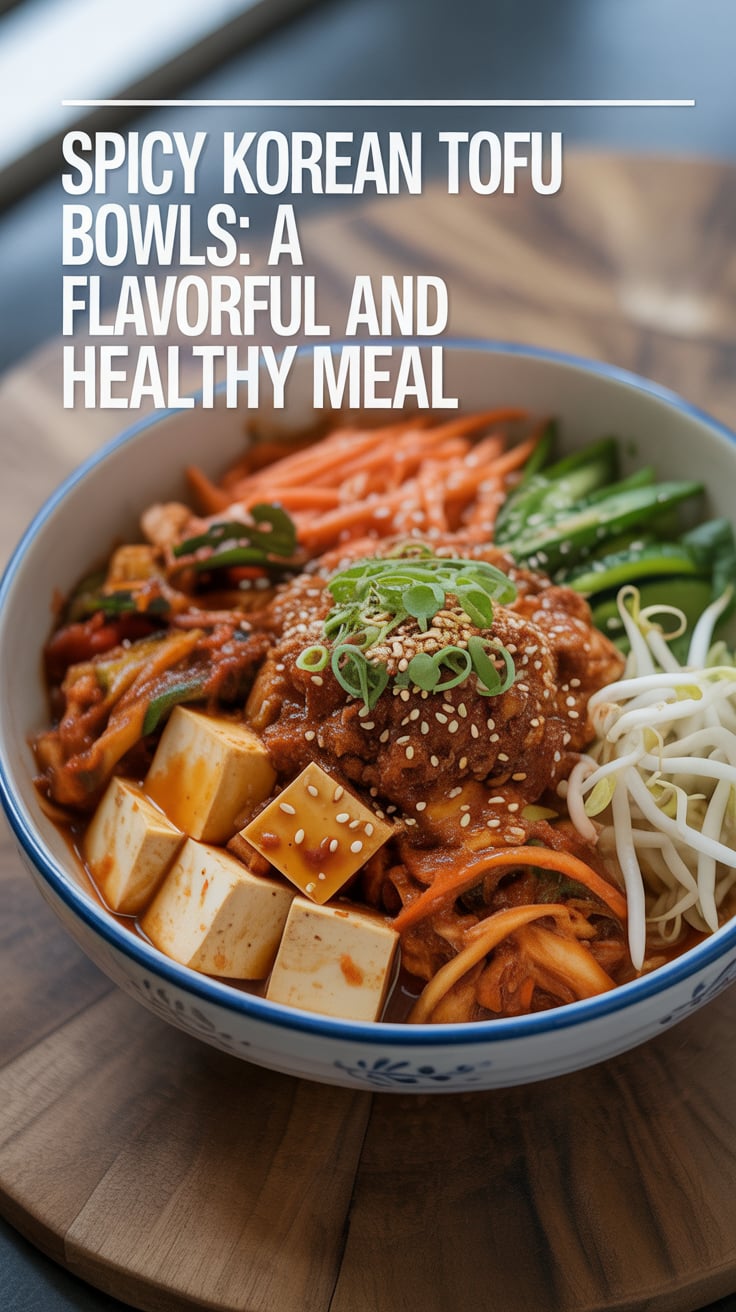 Experience the perfect harmony of heat and nutrition with Spicy Korean Tofu Bowls that prioritize your health. This recipe combines rich flavors with a high protein content, ensuring you stay full and fit without the extra calories.