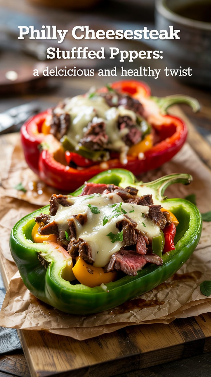 Treat yourself to a satisfying meal without the guilt with Philly Cheesesteak Stuffed Peppers. These delicious pockets are filled with tender steak, melty cheese, and spices, all wrapped in a low-calorie package that fits perfectly into your keto lifestyle.