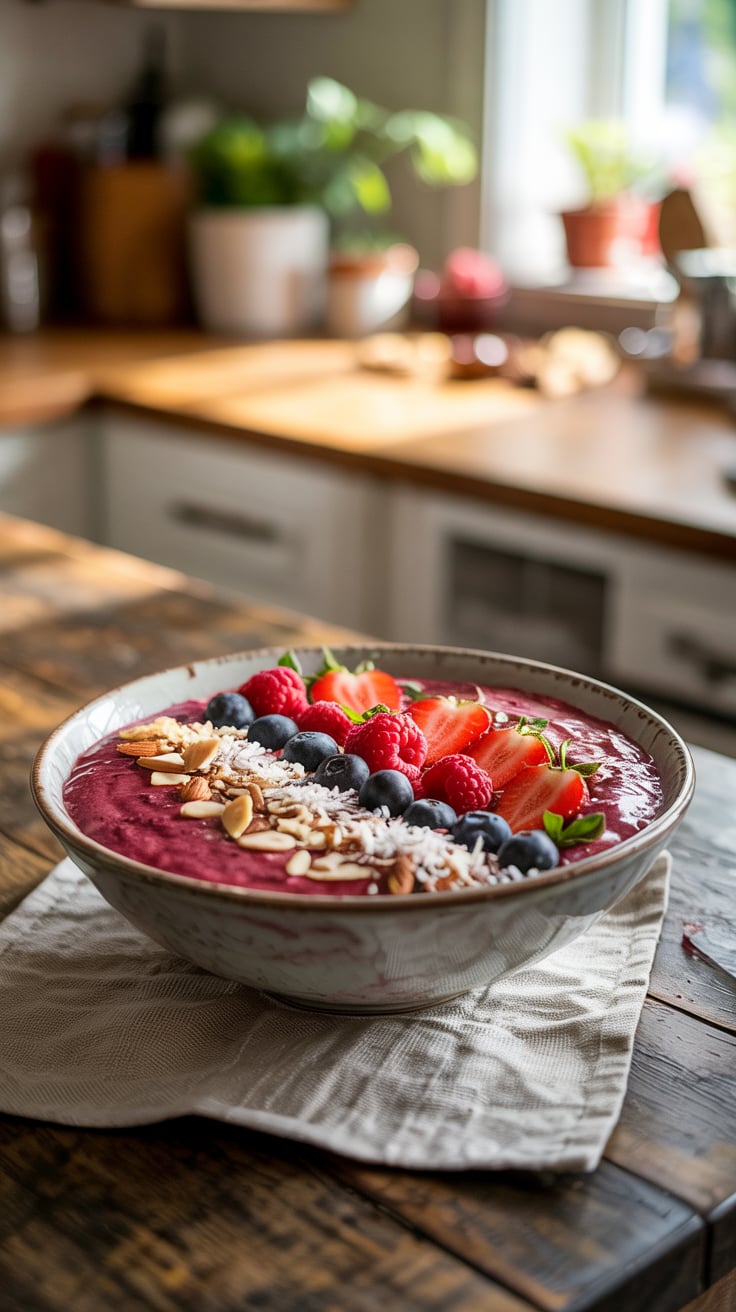 Kickstart your day with a vibrant Keto Berry Smoothie Bowl that’s not just visually stunning but also packed with nutrients. This delicious, low-carb treat is perfect for those seeking a refreshing breakfast or a quick snack that aligns with their health goals.