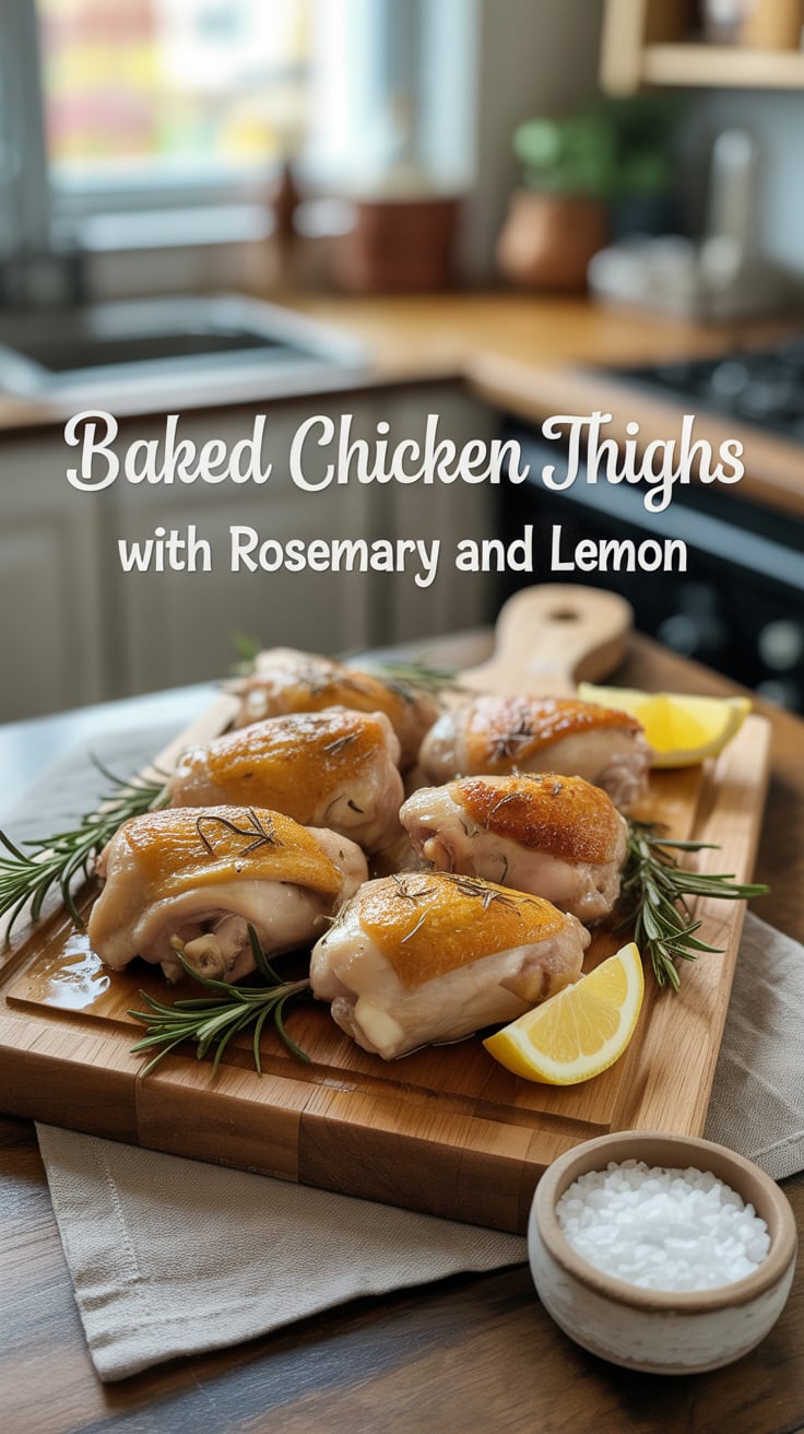 This recipe not only highlights the richness of chicken thighs but also incorporates wholesome ingredients that keep the carb count low while providing essential nutrients. The combination of rosemary and lemon elevates the dish, offering a delightful aroma that fills your kitchen.
