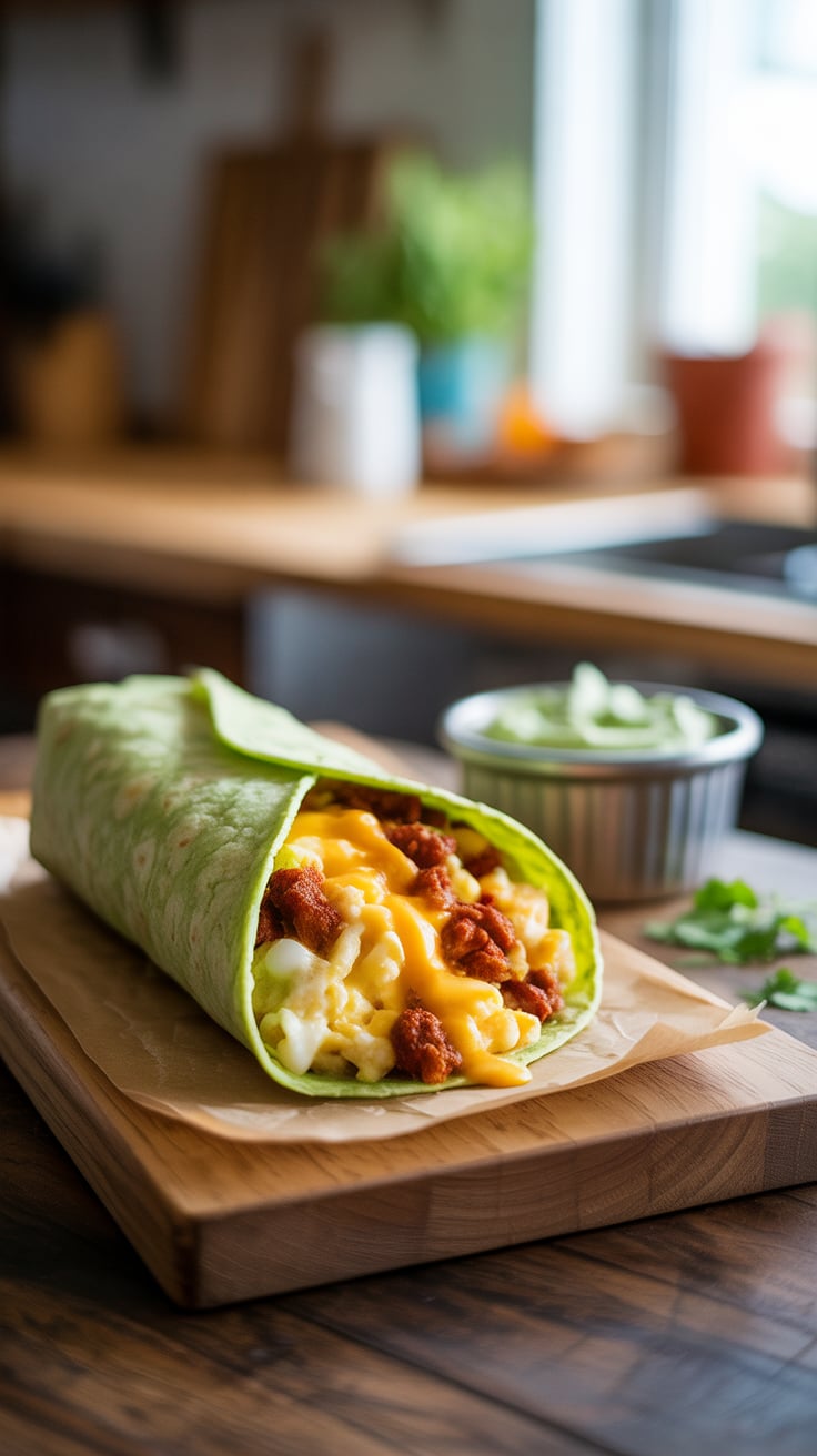 Elevate your breakfast game with a Keto Breakfast Burrito that swaps traditional tortillas for tasty cauliflower wraps! Filled with high-protein goodness and low in calories, this recipe is perfect for those seeking a wholesome meal that doesn't compromise on flavor. Unwrap a new way to enjoy breakfast!