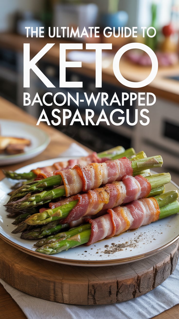 Elevate your vegetable game with a mouthwatering treat that’s as nutritious as it is delicious. Keto Bacon-Wrapped Asparagus combines crisp asparagus spears with savory, crispy bacon, creating a flavor explosion that's perfect for any meal or snack.