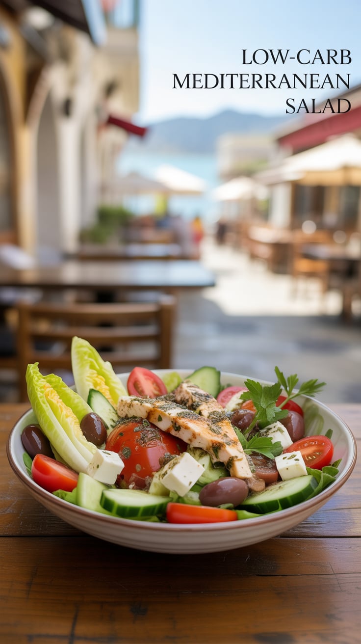 Brighten up your meal prep with a refreshing dish that’s both nutritious and satisfying. The Low-Carb Mediterranean Salad combines vibrant vegetables, creamy feta, and tangy olives, creating a delightful medley that’s perfect for anyone pursuing a keto lifestyle.