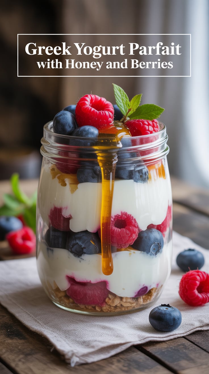Enjoy a guilt-free indulgence that feels like a treat but is incredibly wholesome. This Greek Yogurt Parfait will elevate your dessert game while supporting your health goals, ensuring you feel good about every delicious spoonful.