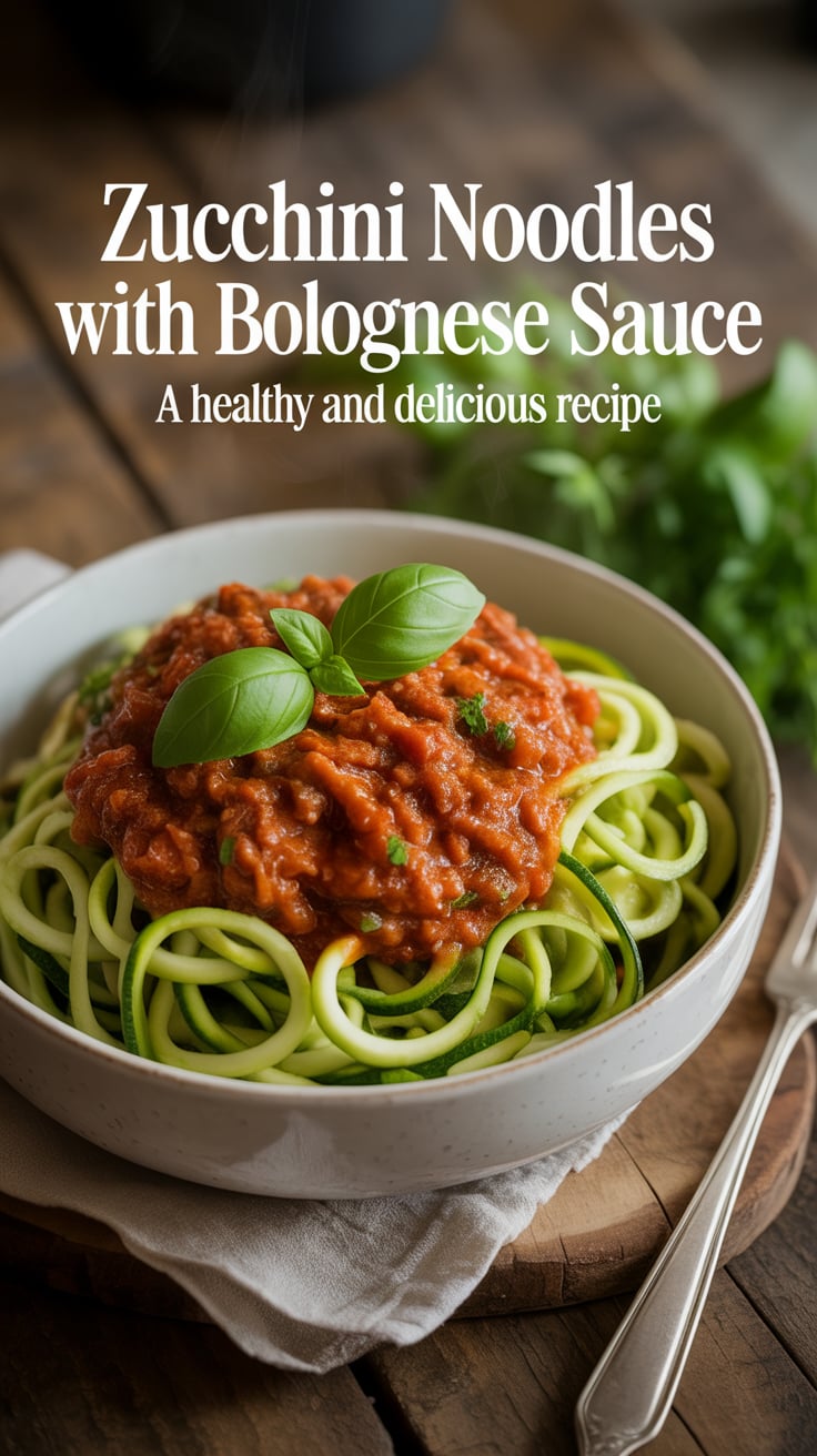 In just one bowl, you can savor the goodness of fresh ingredients and balanced nutrition. Dive into our Zucchini Noodles with Bolognese Sauce and discover how easy it is to enjoy a filling meal that fits your dietary goals!