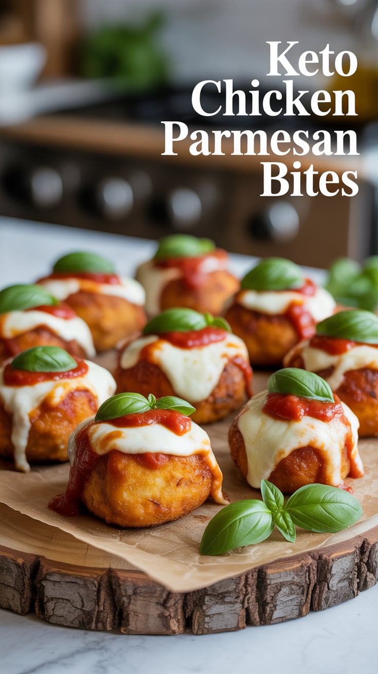 Discover how easy it is to whip up these tasty morsels for your next gathering or a quick weeknight dinner. With Keto Chicken Parmesan Bites, you can enjoy a classic dish transformed into a healthy, wholesome experience!